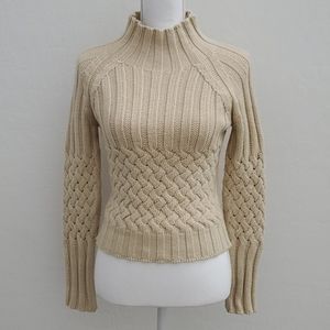 Fitted Turtleneck Sweater